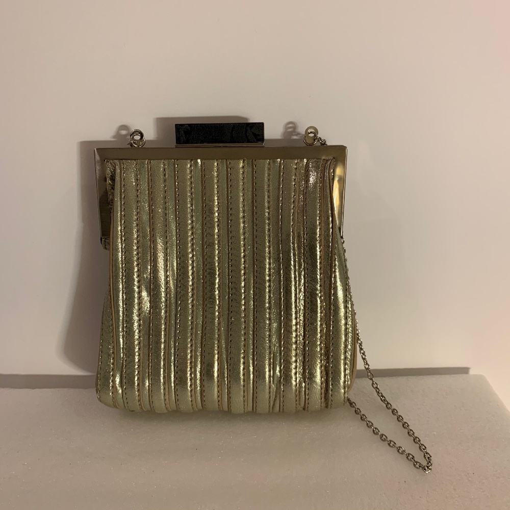 Authentic Annabel Ingall Leather Evening Bag